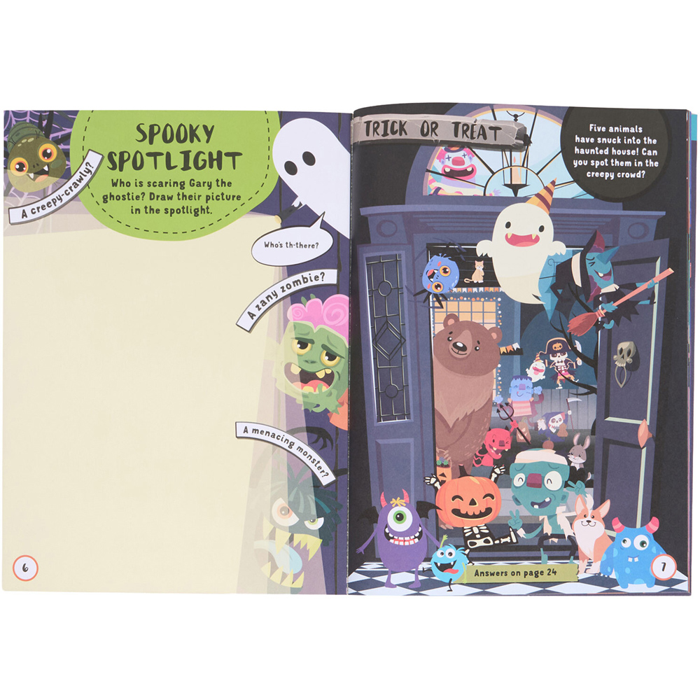Spooky Puffy Neon Sticker Set Image 2