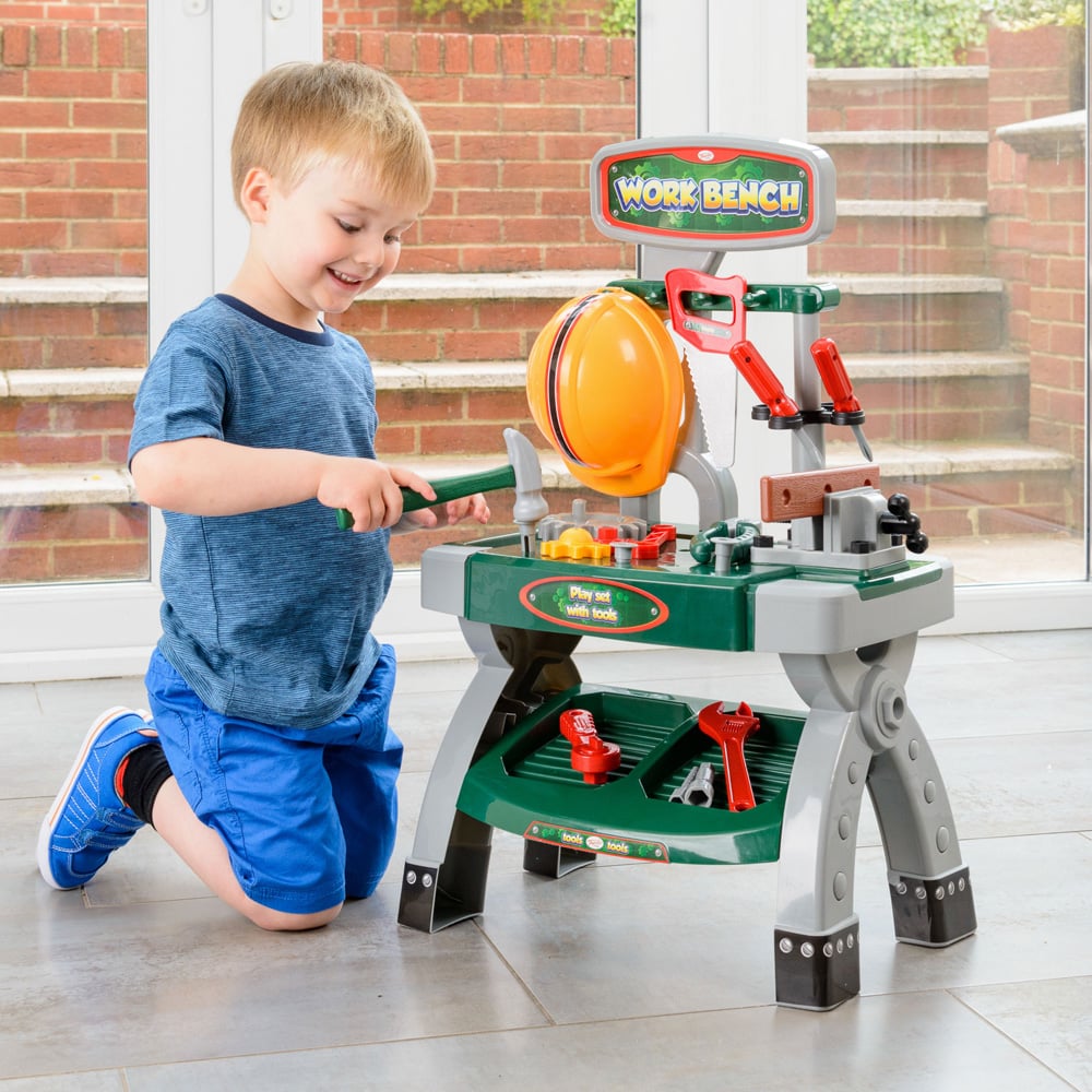 Toyrific Kids Work Bench Play Set with Tools 40 Pieces Image 2