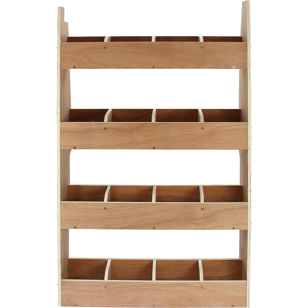 Monster Racking Brown Peugeot Partner SWB Van Storage Plywood Shelves Image 3