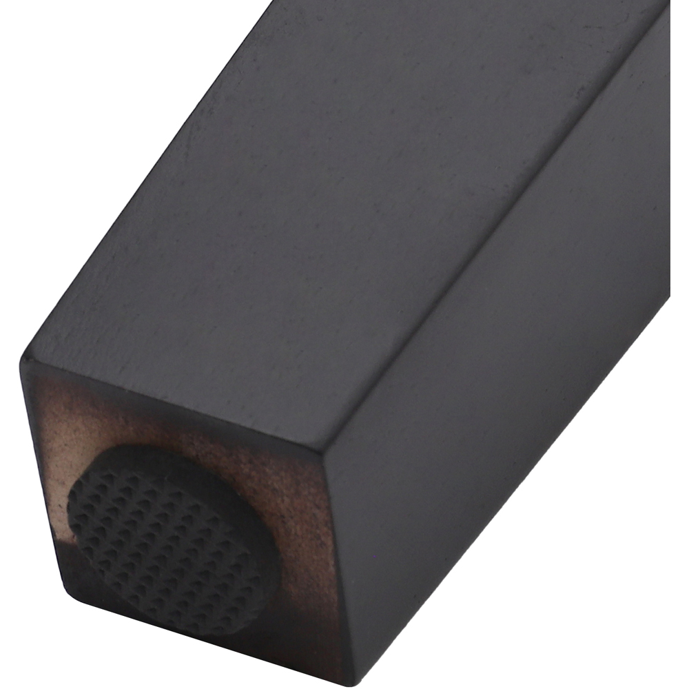 Living and Home Black Square Solid Oak Wood Furniture Leg 16cm 4 Pack Image 7