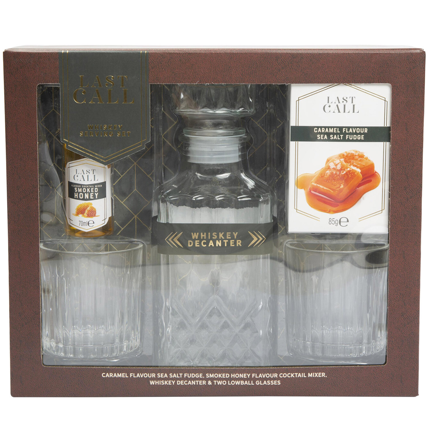 Last Call Whiskey Serving Set Image