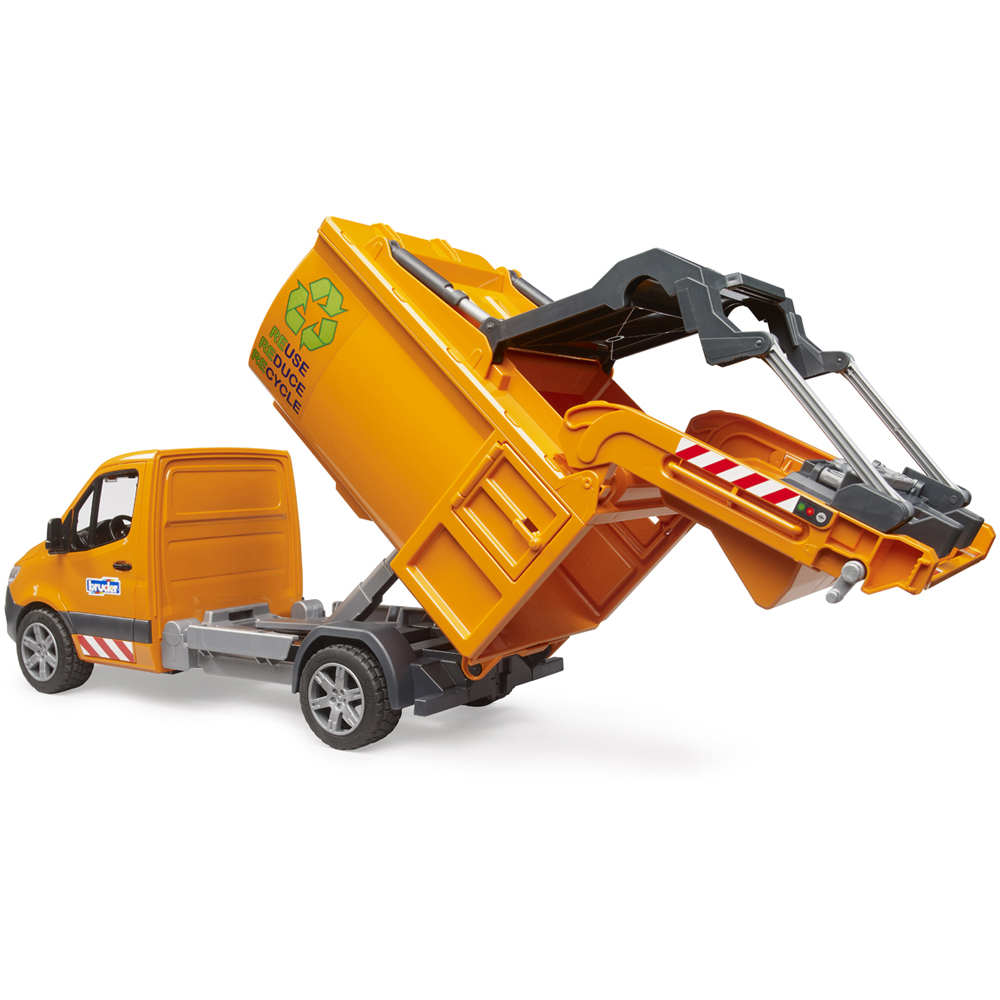 Bruder Kids MB Sprinter Municipal Garbage Truck Playset Model Image 7