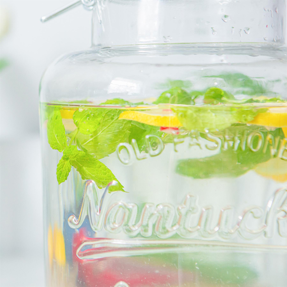 Rink Glass Drink Dispenser with Tap 6.5L 2 Pack Image 4