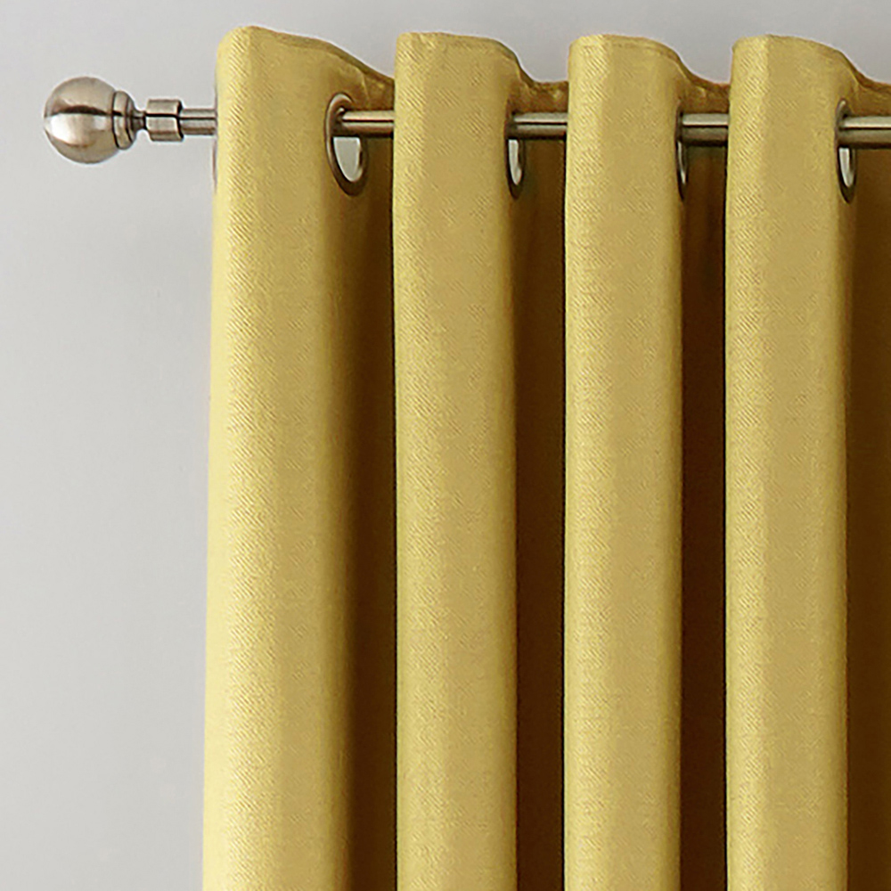 Helena Springfield Eden Lined Chartreuse Curtains 168 x 183cm Image 2