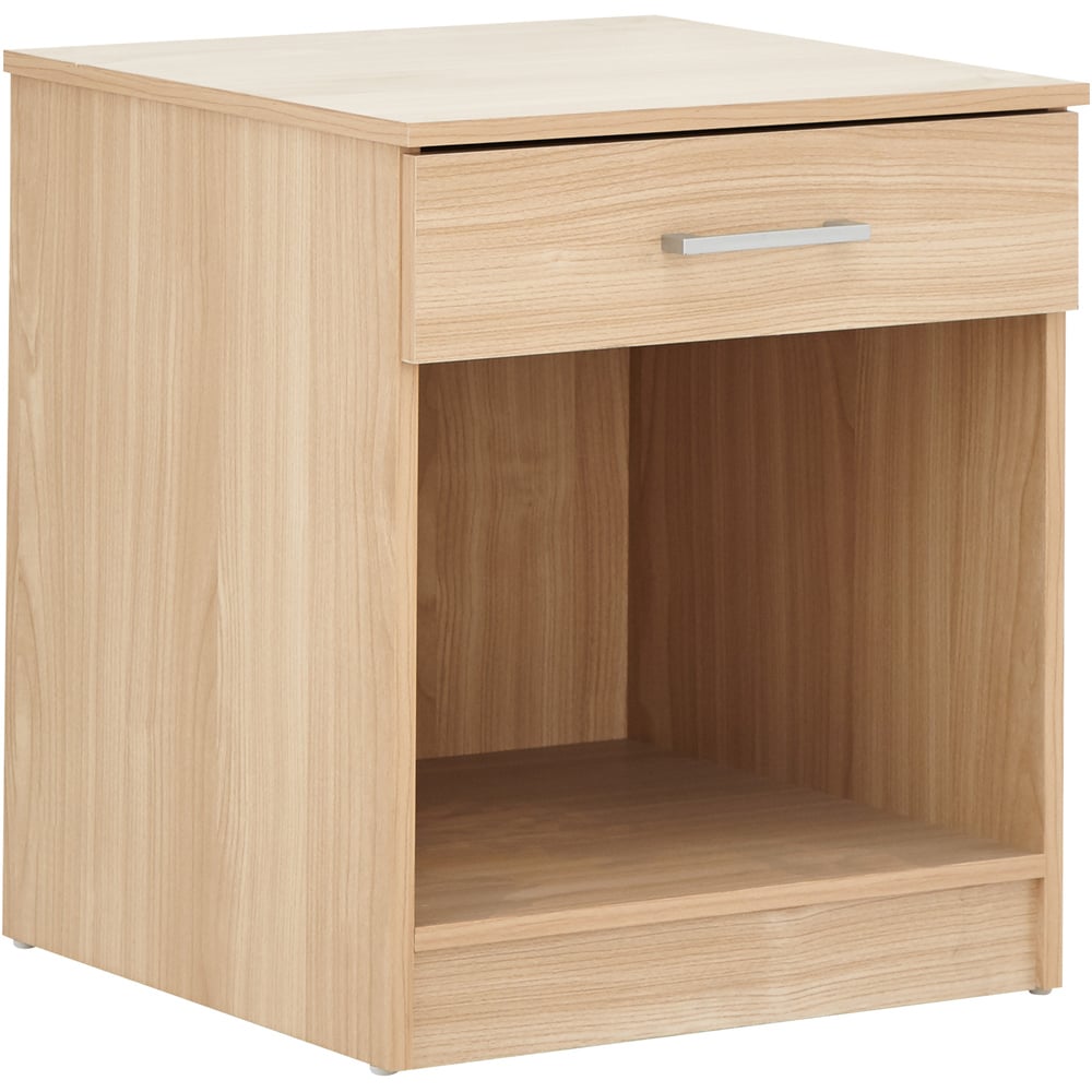 GFW Panama Oak Wood 3 Piece Bedroom Furniture Set Image 8