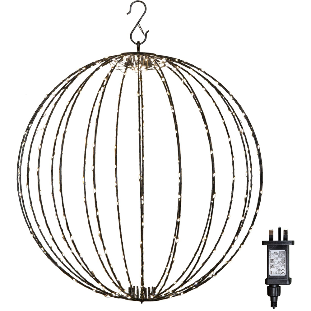 Samuel Alexander 360 Warm White LED Light-Up Twinkle Orb Christmas Decoration 50cm Image 2