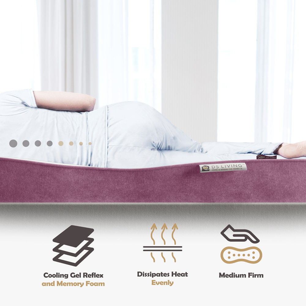 DS Living Reve Double Ruby Gel-Flex Memory Foam Mattress Image 5