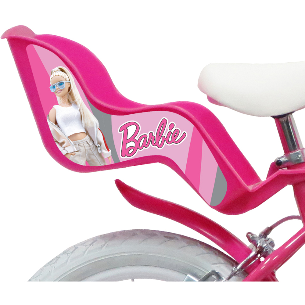 Denver Mattel Barbie 14 inch Kids Bicycle with Stabilisers Image 5