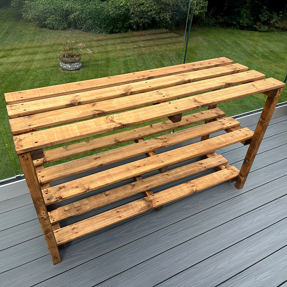 Charles Taylor Bramshall 3 Shelf Extra Large Storage Table Image 2