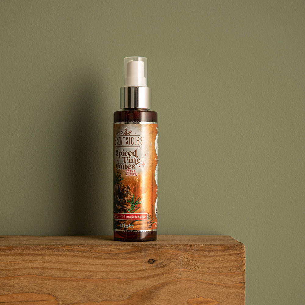 Samuel Alexander Spiced Pine Cone Christmas Scentsicles Spray Mist 114g Image 7