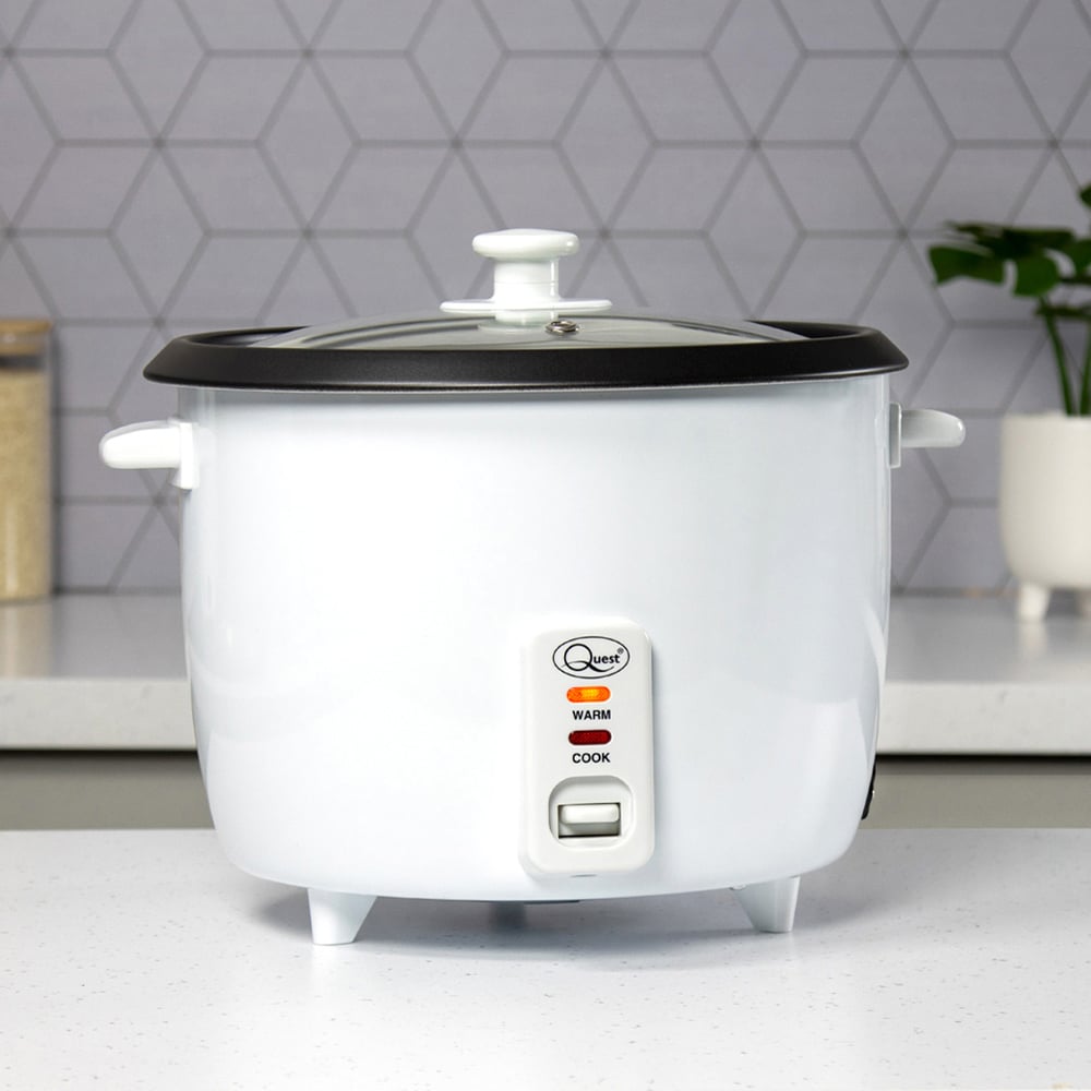 Quest White 2.5L Rice Cooker 900W Image 2