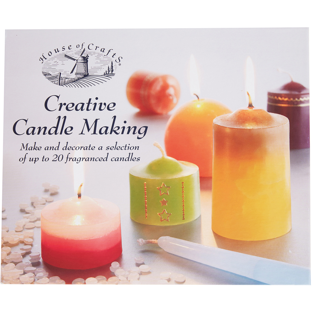 House of Crafts Multicoloured Creative Candle Making Craft Kit Image 1