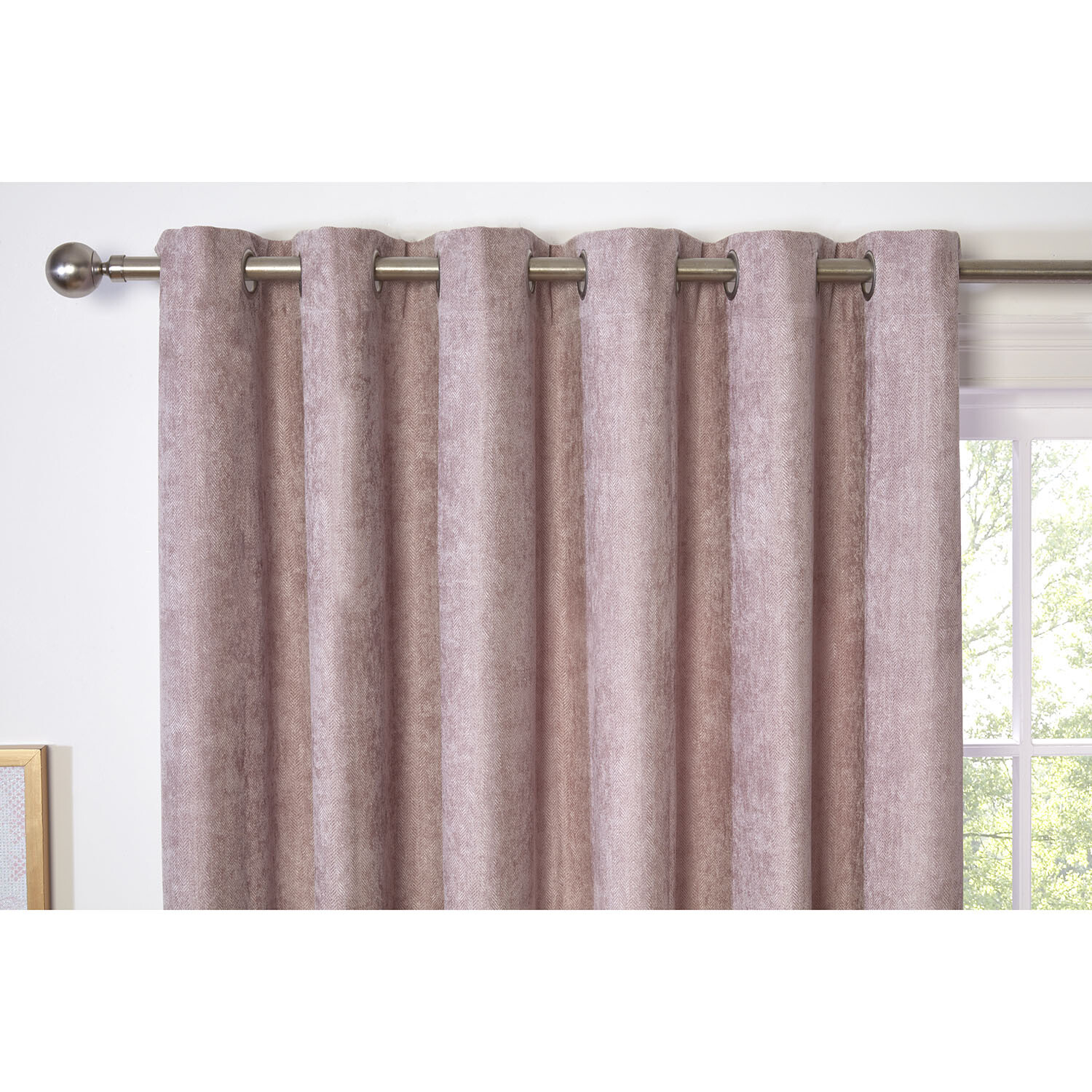 Alden Thermal Curtains - Dusty Pink / 229cm Image 3