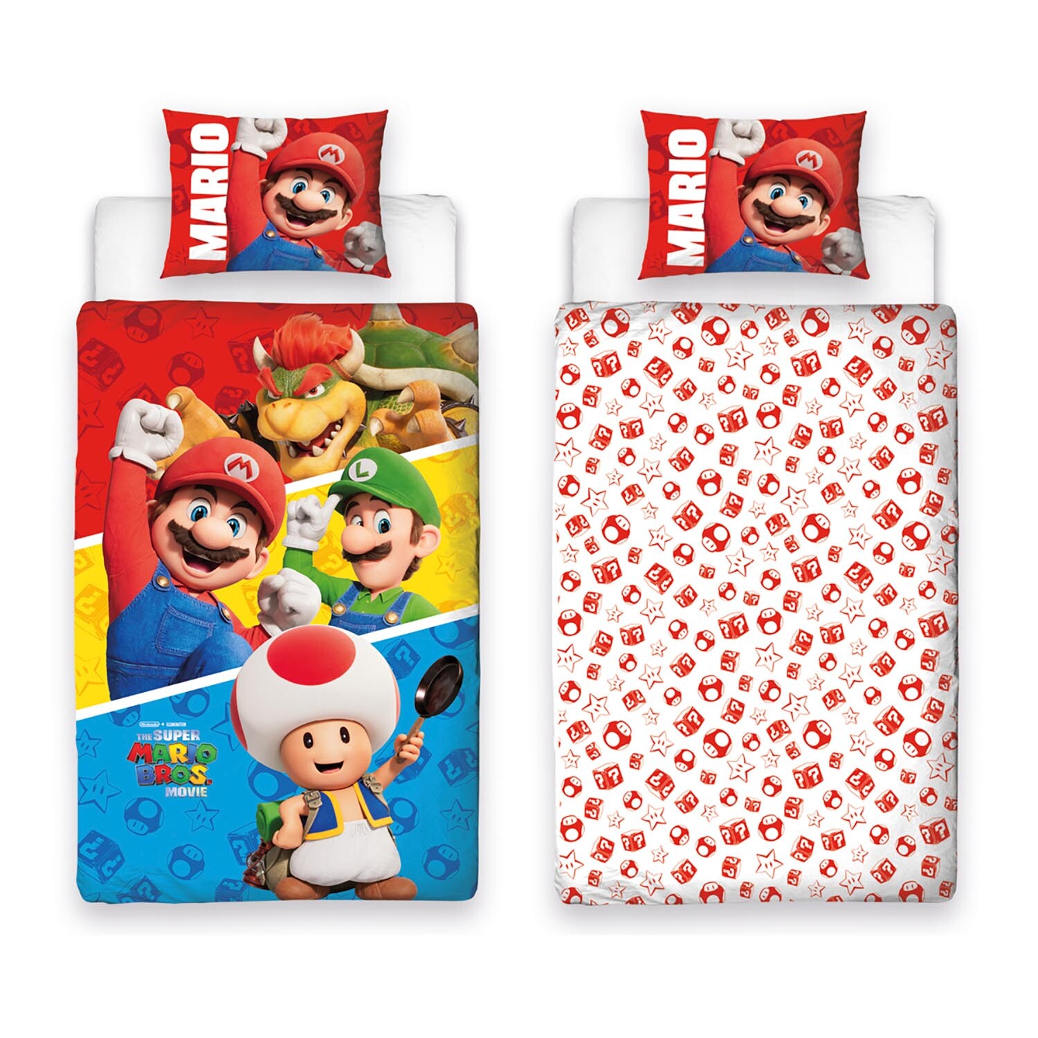 Super Mario Duvet Cover and Pillowcase Set Image 8