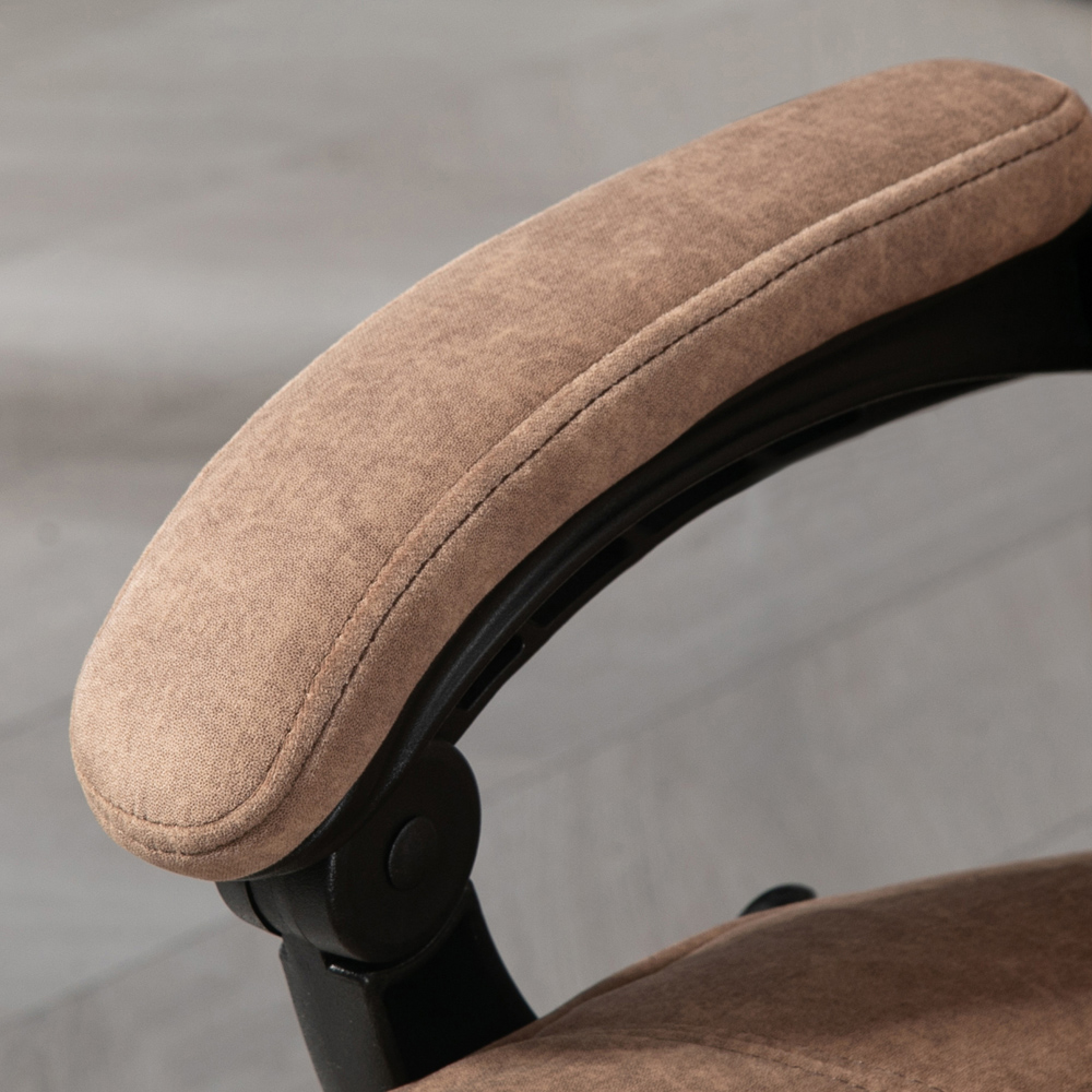 Vinsetto Brown Heated Reclining Massage Office Chair Image 3