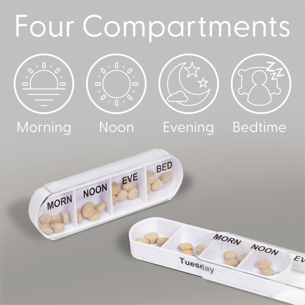 Aidapt Weekday Pill Dispenser Image 3