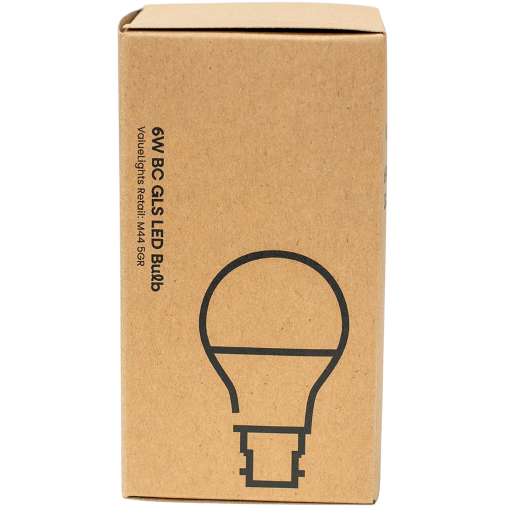 ValueLights 6 Pack B22 6W Light Bulbs Image 4