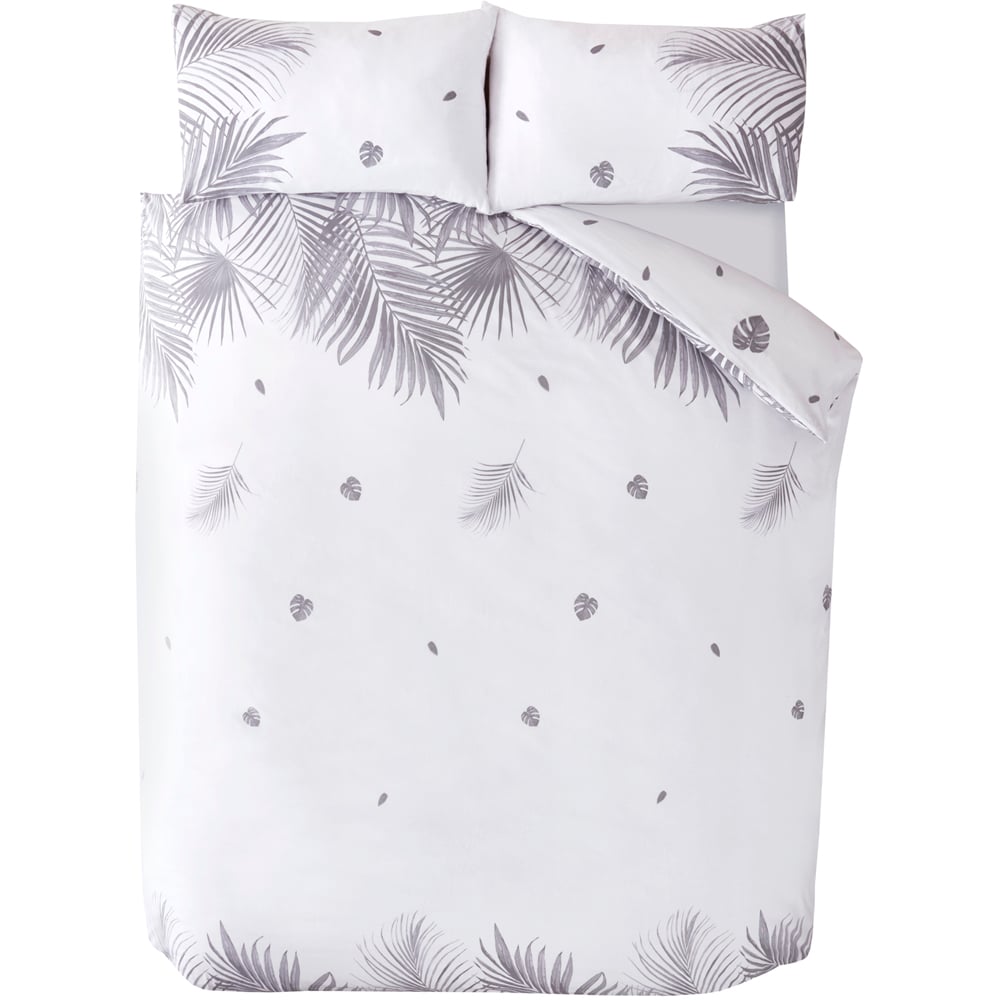 Rapport Home PH Tropics King Size Grey Duvet Set Image 3