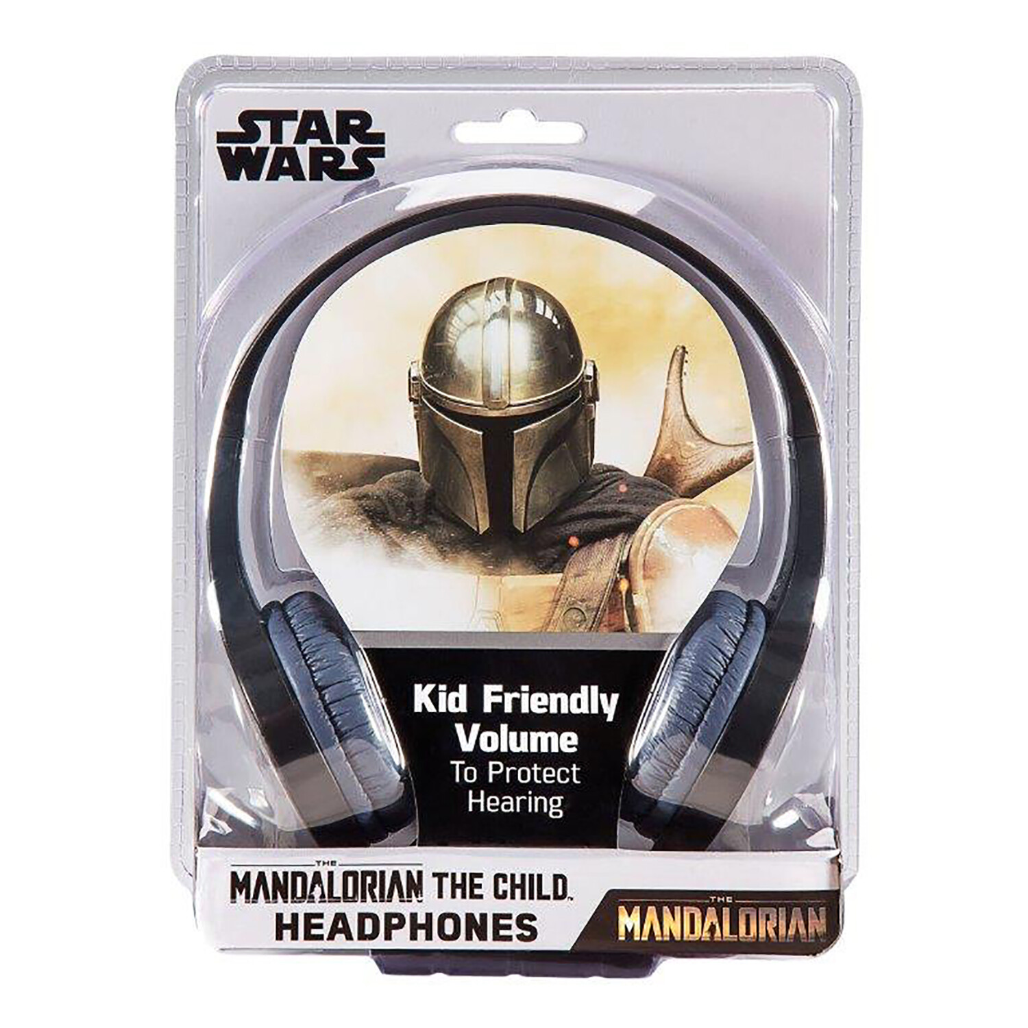 Star Wars The Mandalorian White Headphones Image 1