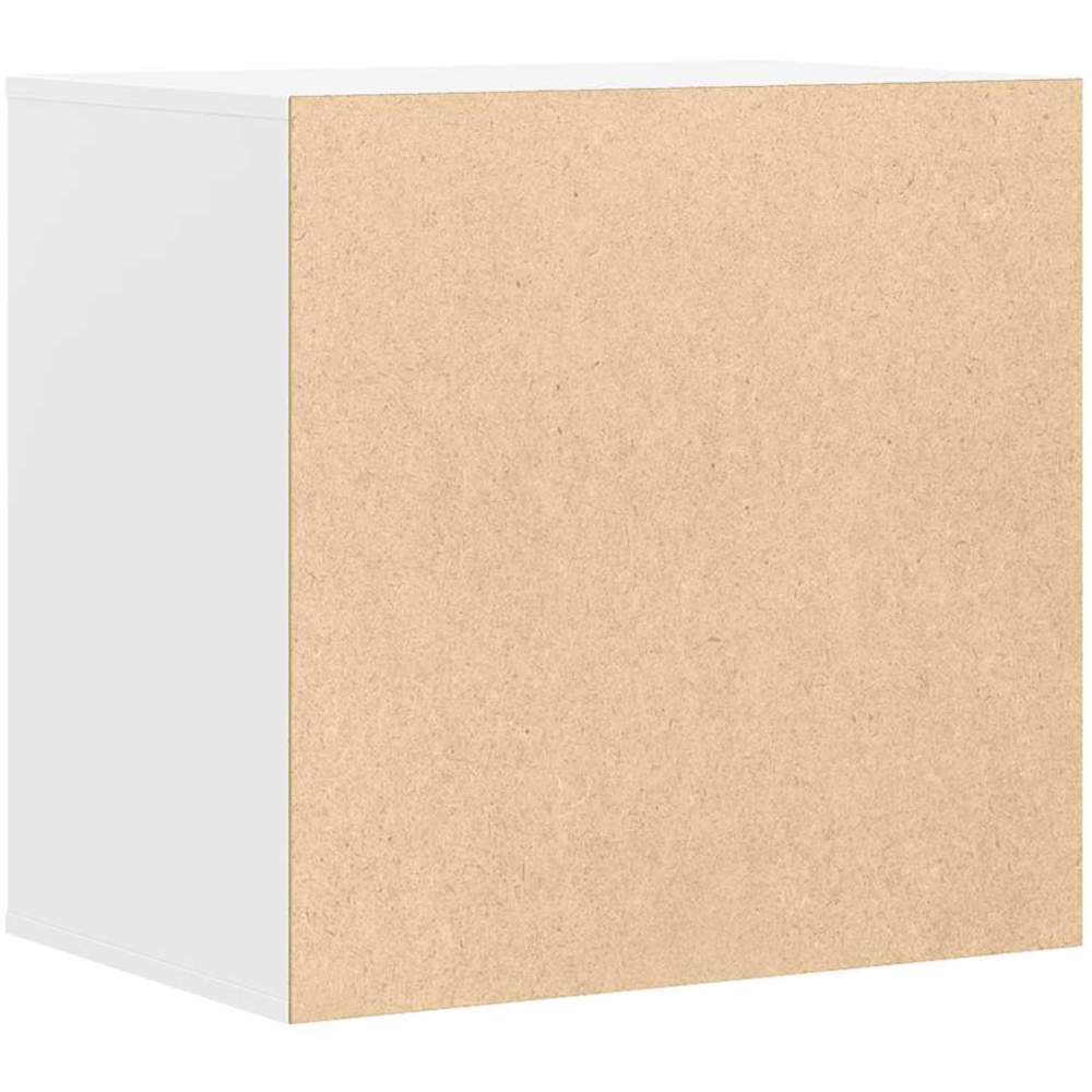 vidaXL 3 Drawer White Engineered Wood Chest of Drawers Image 6
