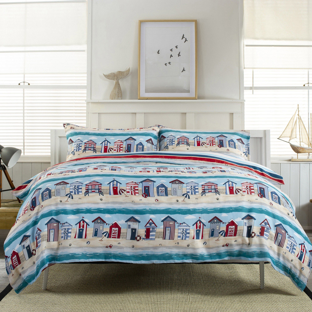 Deyongs Beach Cabin Single Duvet Set Image 1