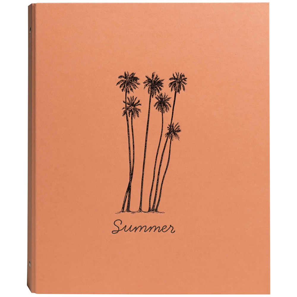 Exacompta Summertime Orange Photo Binder 60 Sheets 120 Photos Image 2