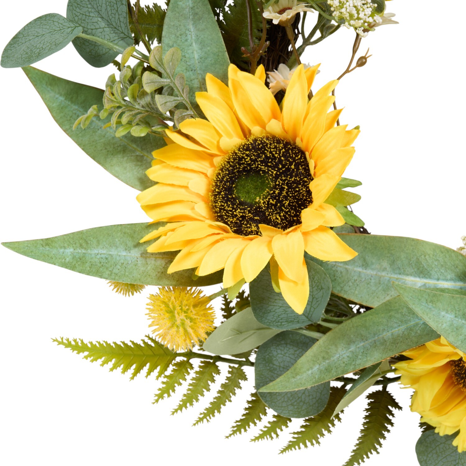 Sunflower Meadow Wreath Yellow Image 3