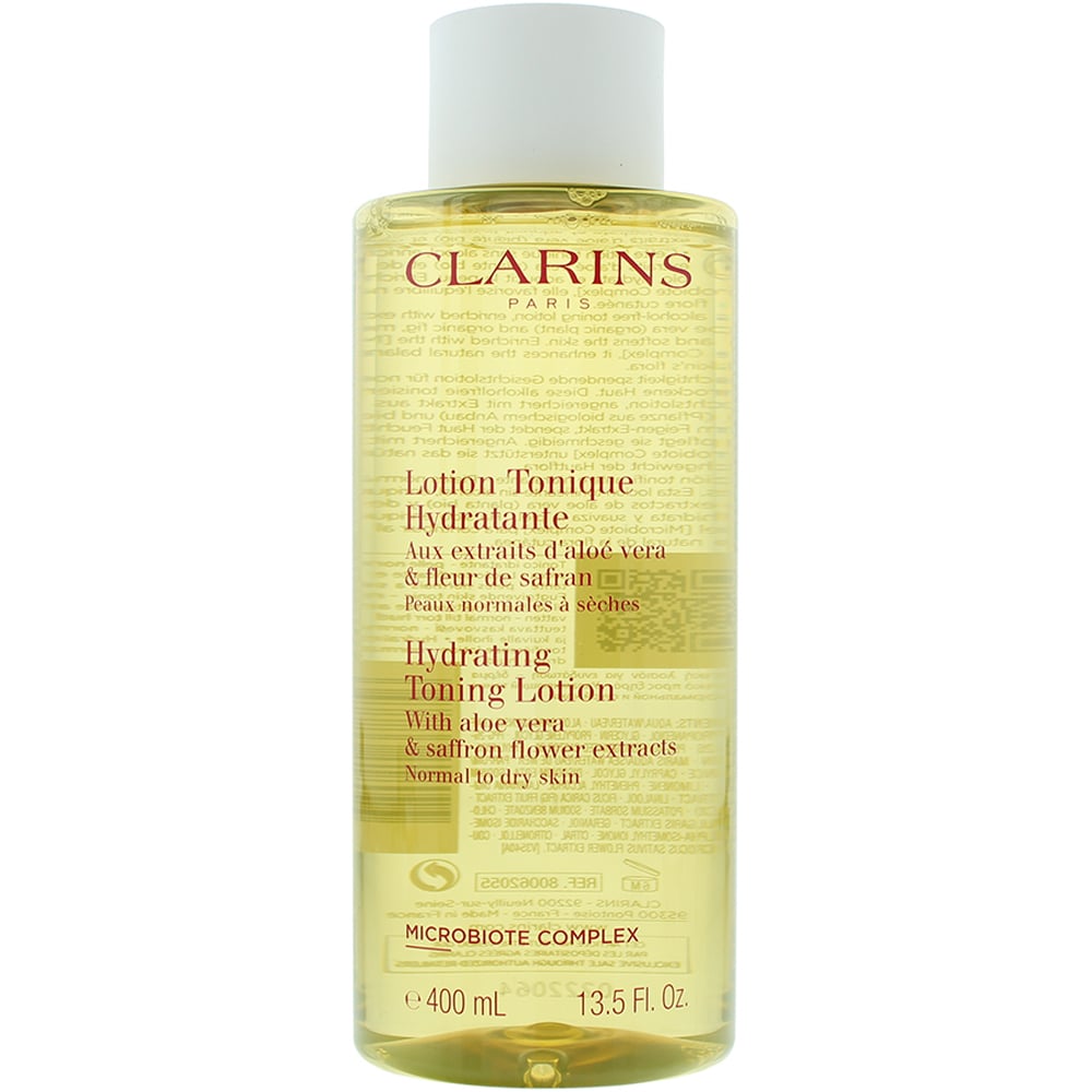 Clarins Normal to Dry Skin Hydrating Toning Lotion 400ml Image 1
