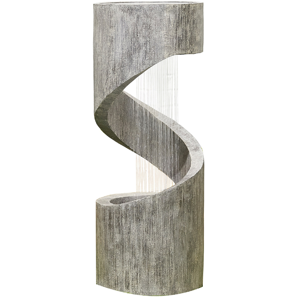Stylish Fountain Spiral Showers LED Water Feature Image 1