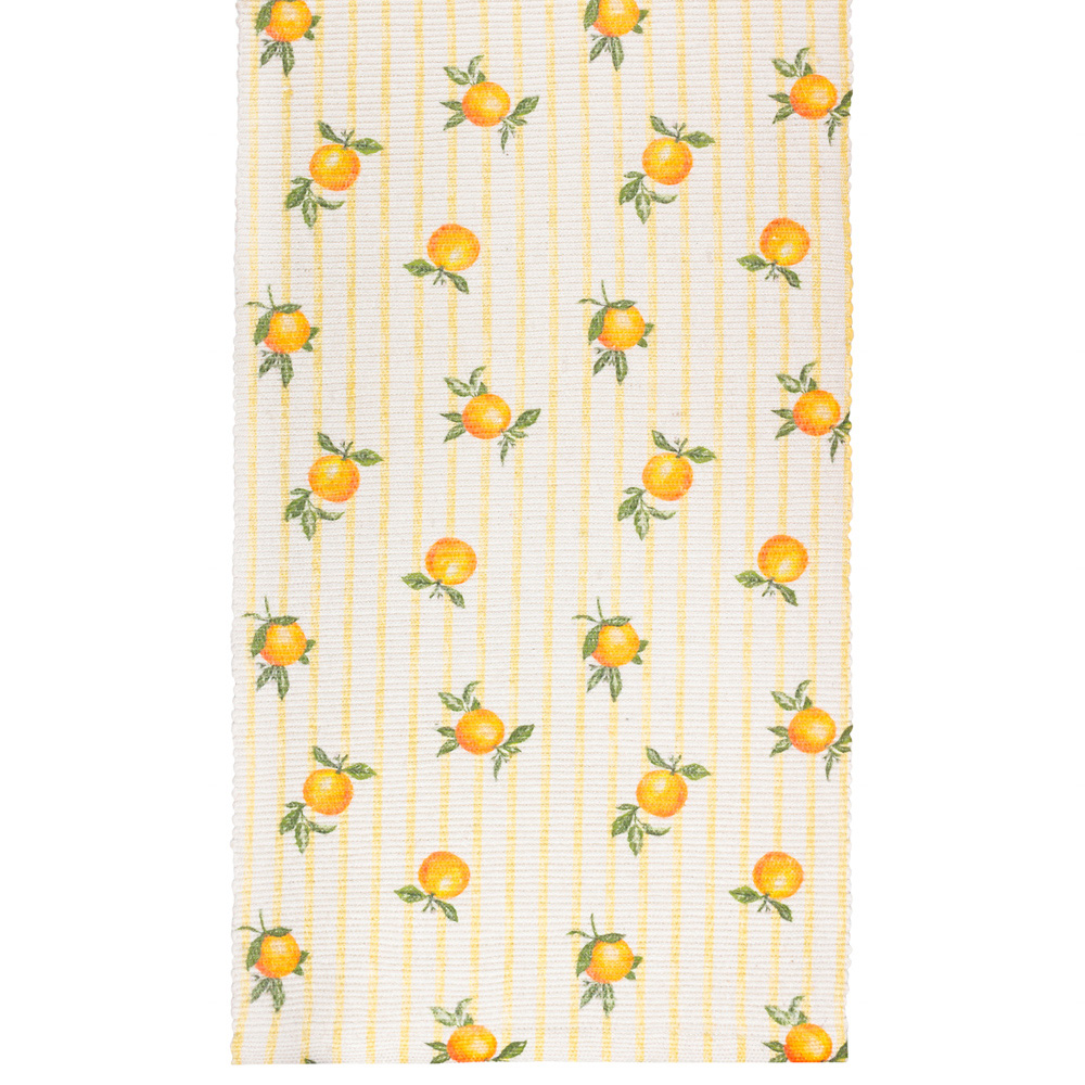 Furn Fruits Yellow Oranges Table Runner 180 x 35cm Image 2