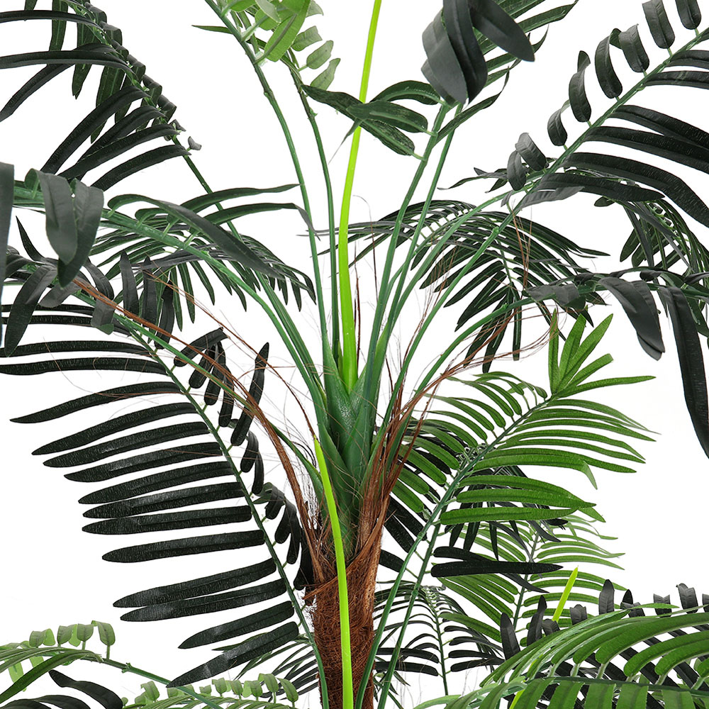 Living and Home Palm Tree Artificial Plant in Planter 150cm  Image 5