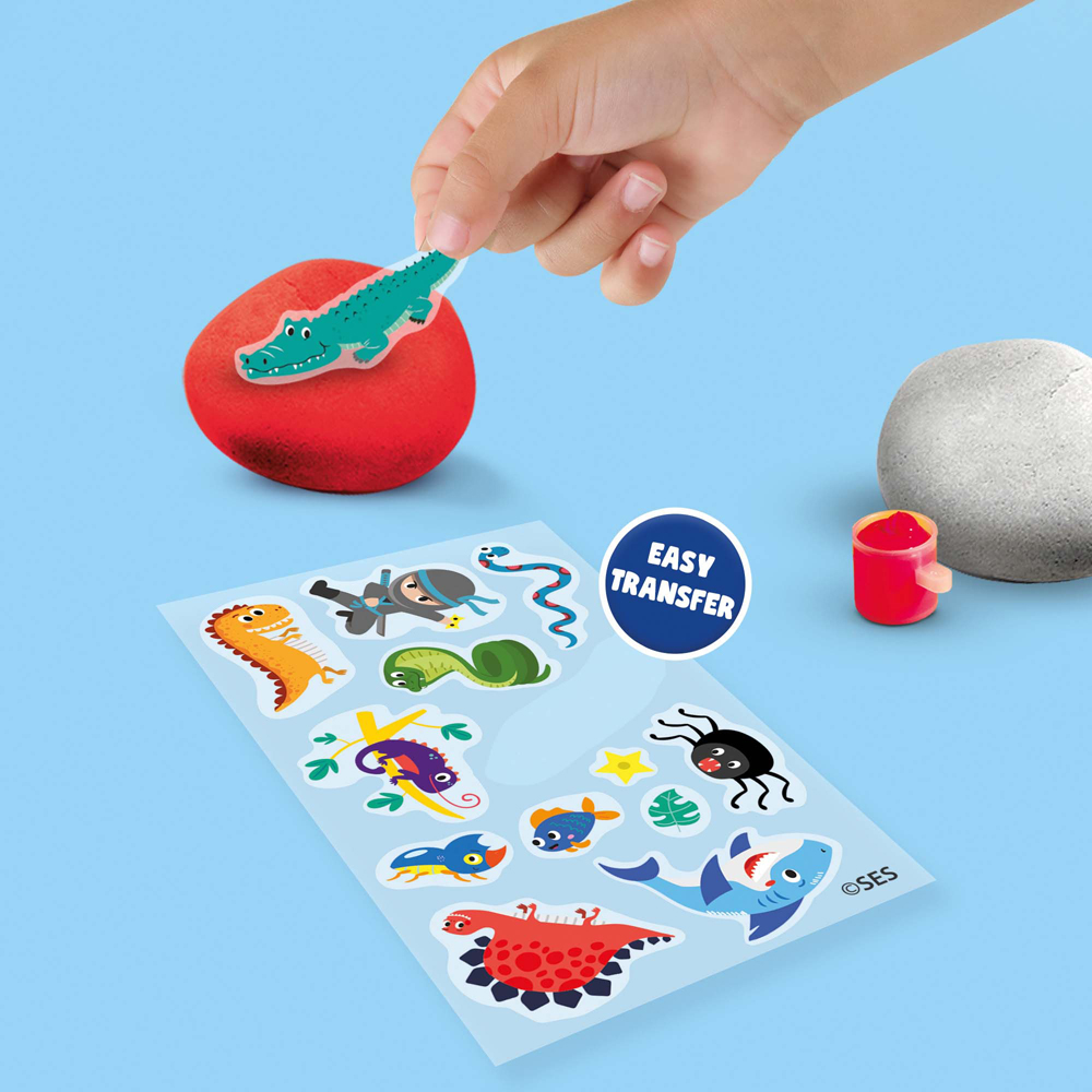 SES Creative Rub-On Rock Painting Kit Image 5