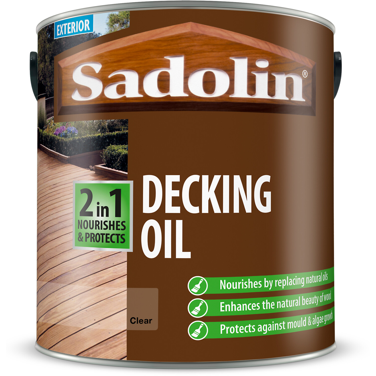 Sadolin Decking Oil 2.5L Clear Image