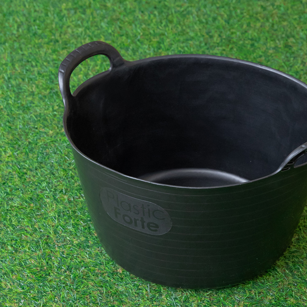 Samuel Alexander Black Flexi Plastic Bucket 15L Image 5