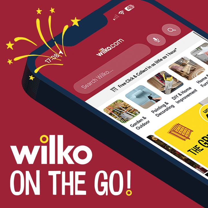 wilko app - on the go!