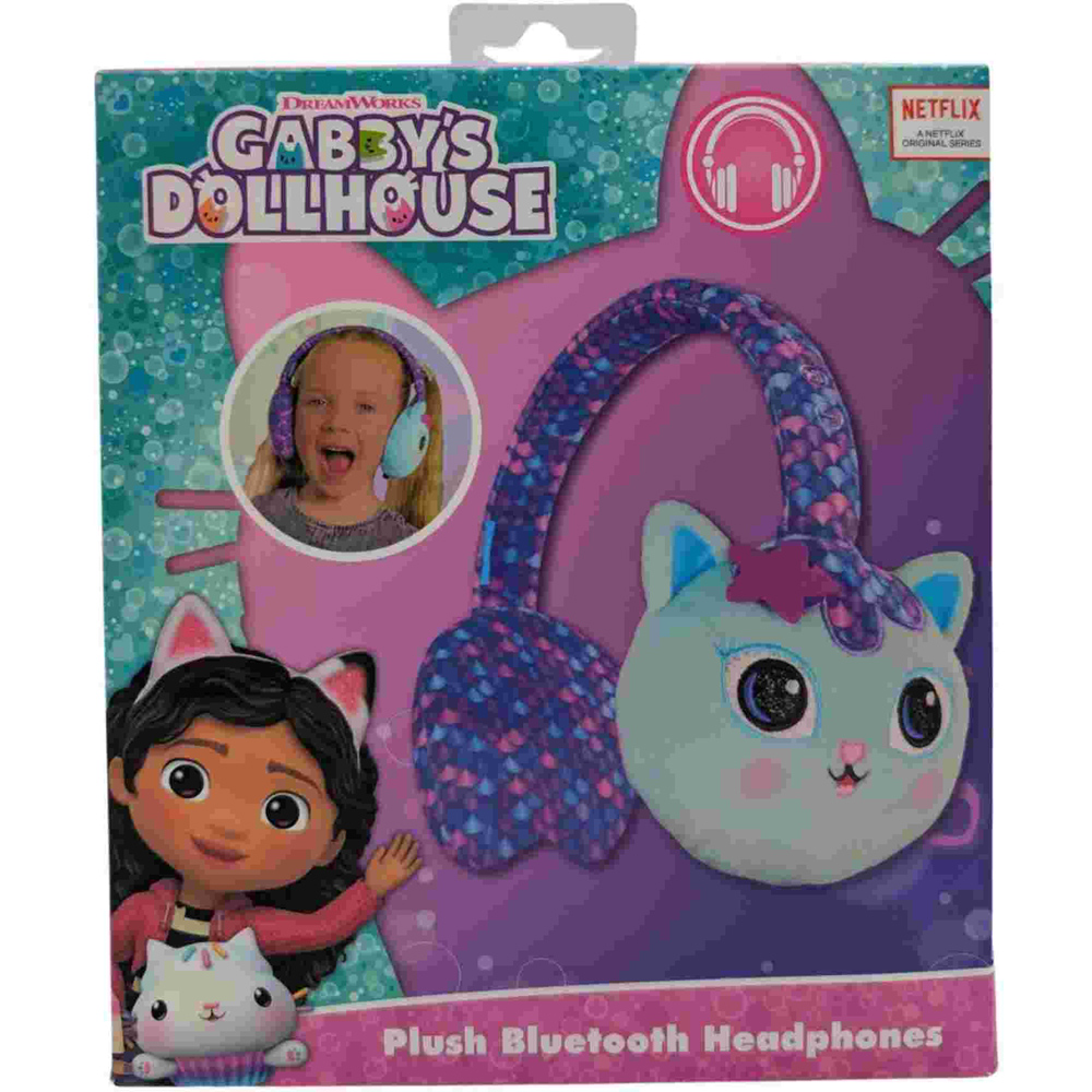 Lazerbuilt Gabby’s Dollhouse Mercat Plush Bluetooth Headphones  Image 7