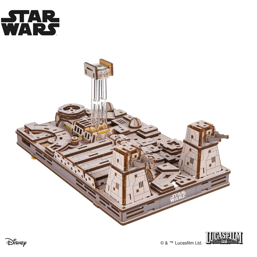 Ugears Star Wars TIE Fighter Mechanical Model Image 3