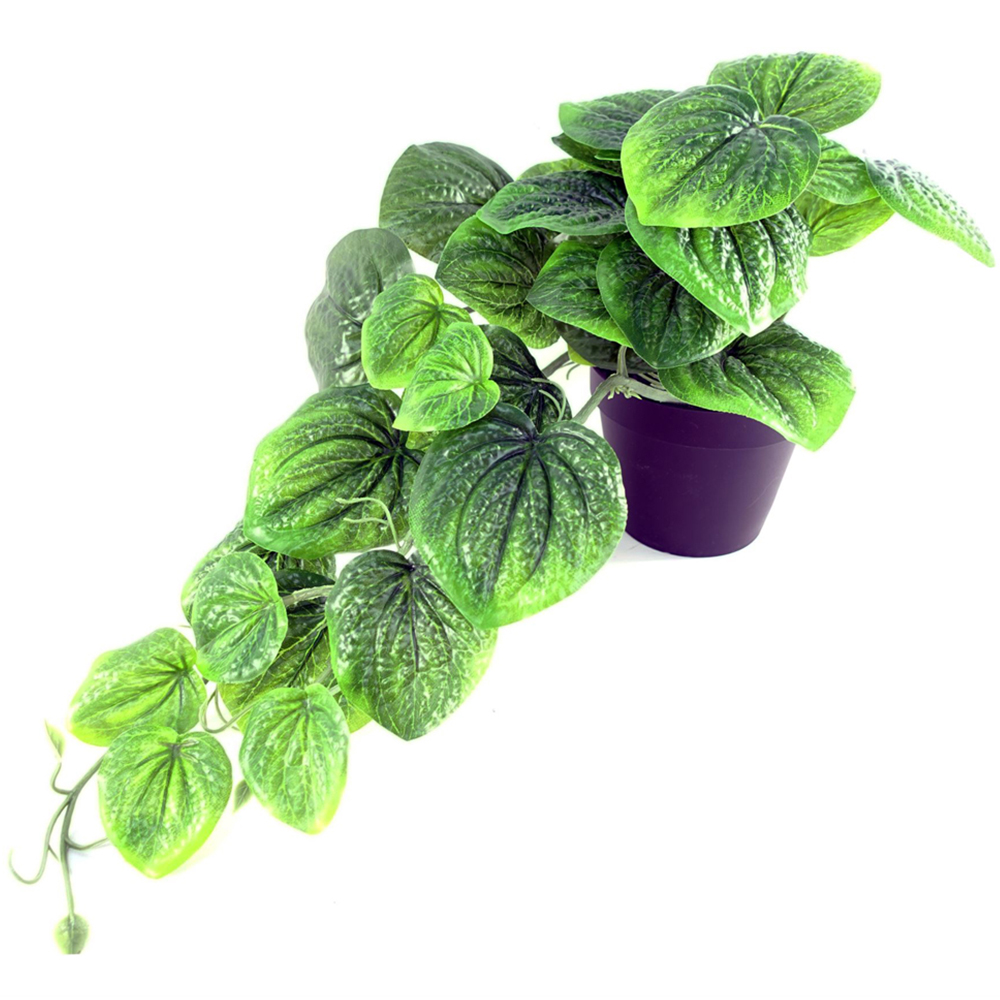 Leaf Green Trailing Pothos Artificial Plant in Pot 35cm Image 4
