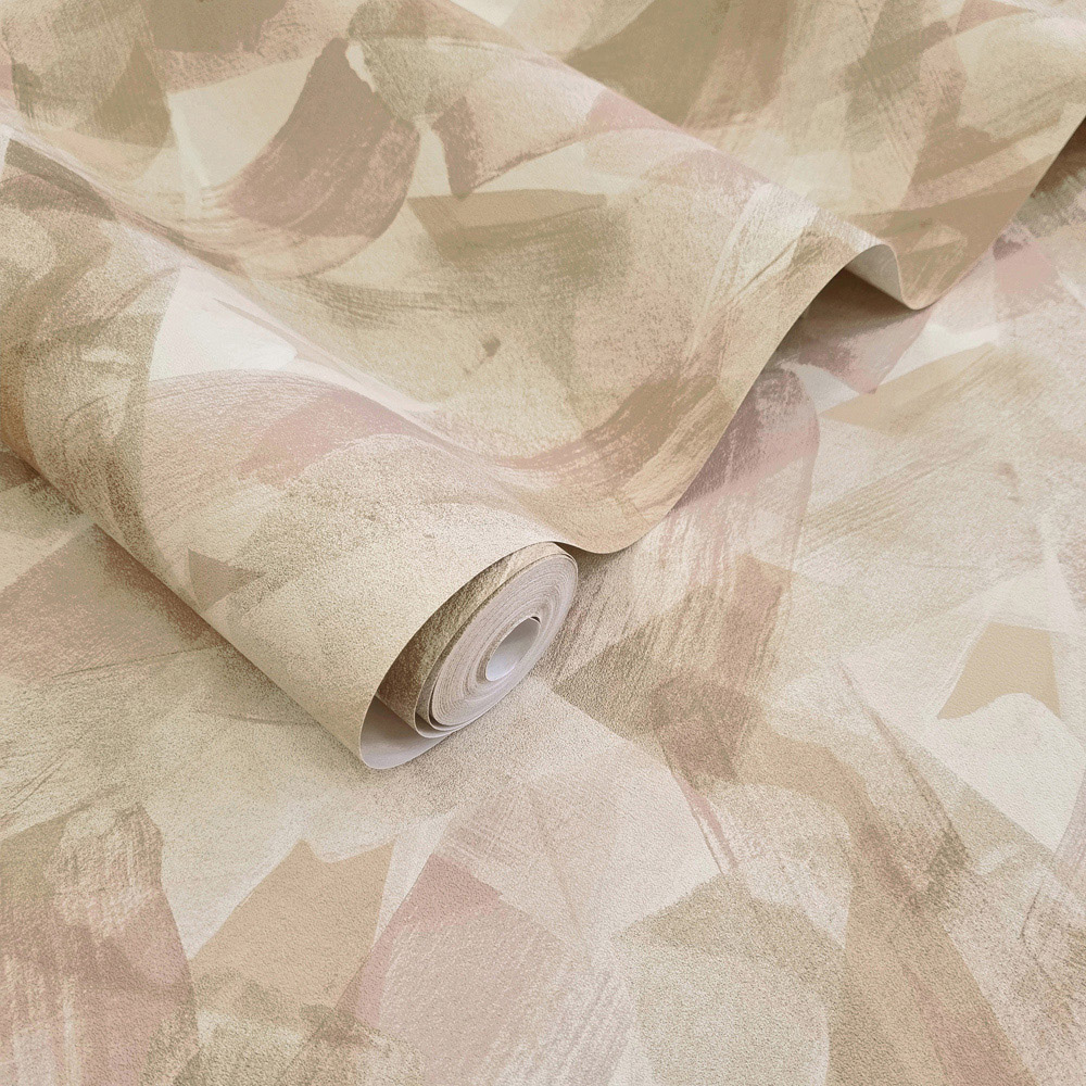 Holden Artistry Blush Coral Wallpaper Image 2