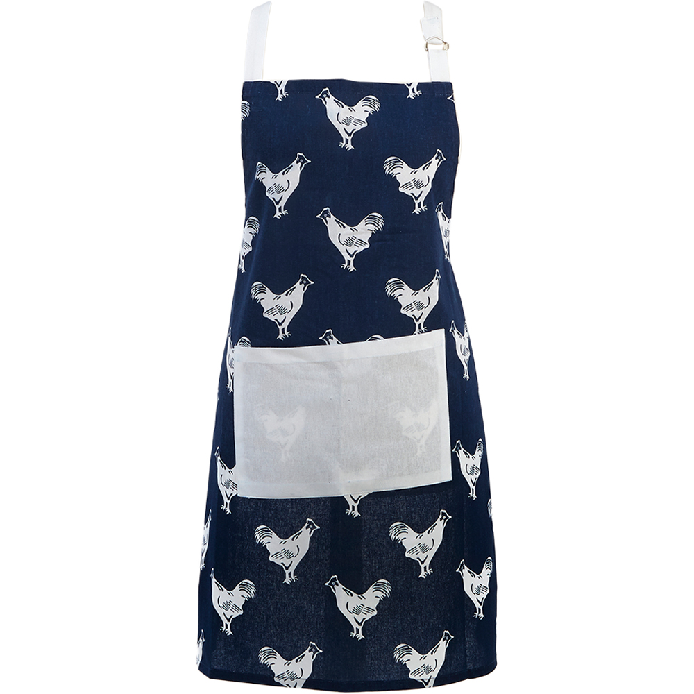 Highlands Homeware Cockerel Print Cooking Apron Image 1