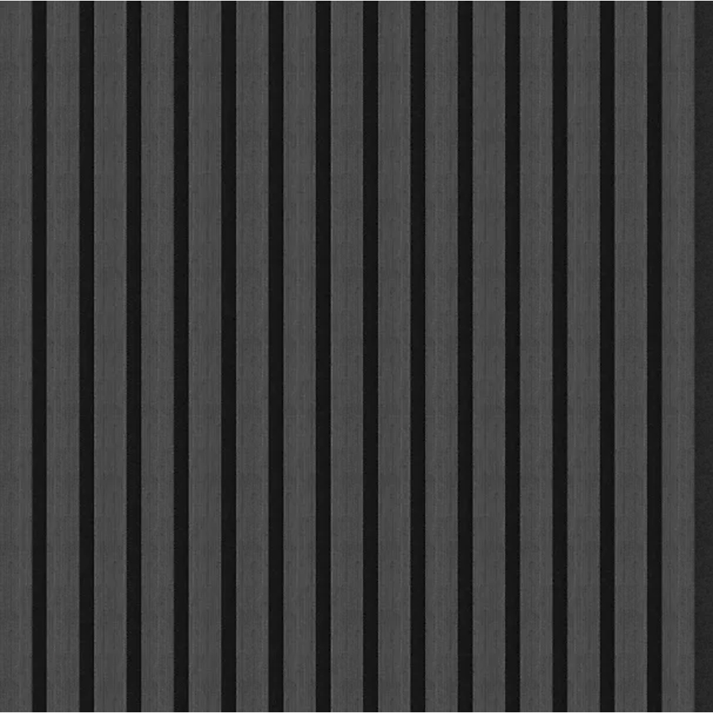 Proclad Charcoal Wood Slat Wall Panel 240 x 60cm Image 2