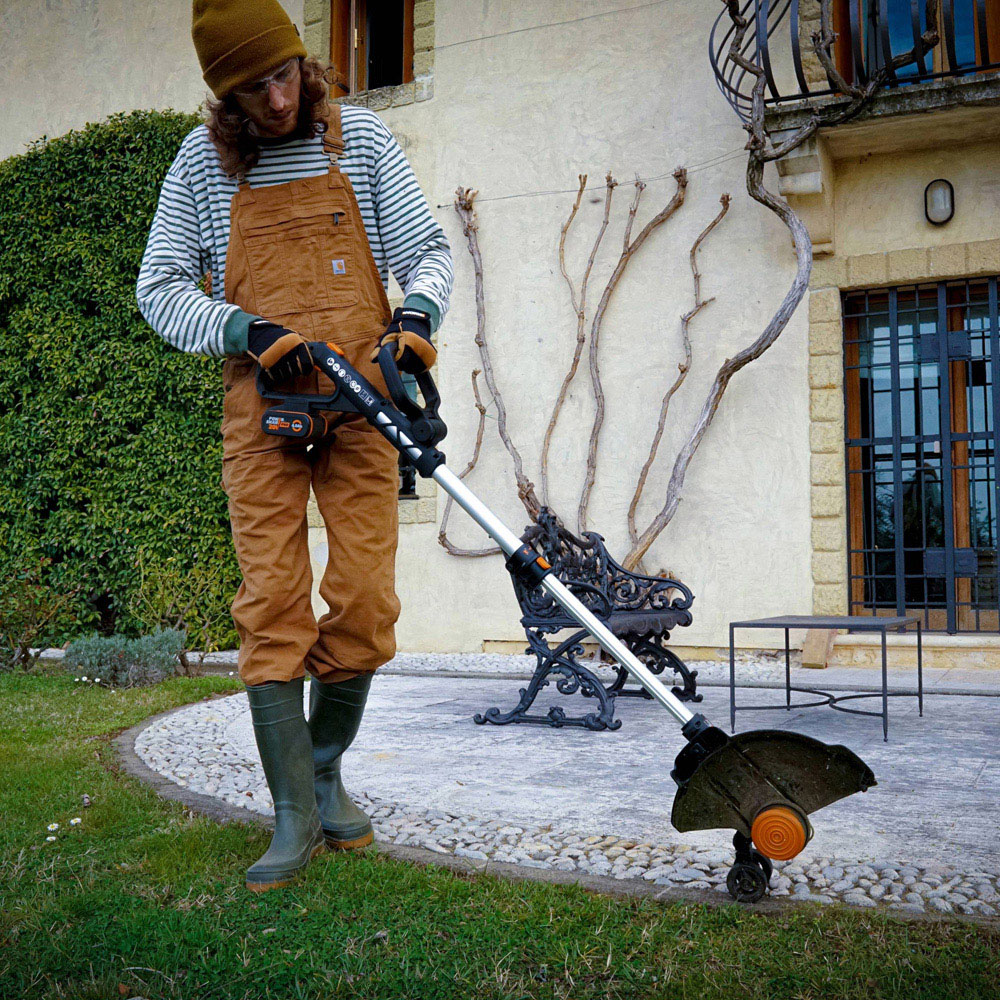Worx Nitro WG173E.9 3-in-1 20V 33cm Cordless Brushless Grass Trimmer with 4.0Ah Battery Image 5