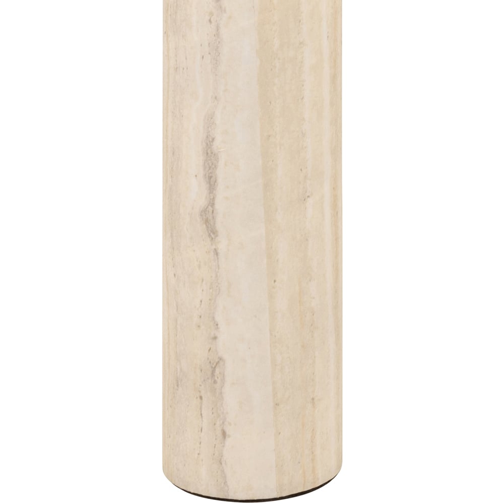Florence Solano Light Travertine Rectangular Coffee Table Image 6