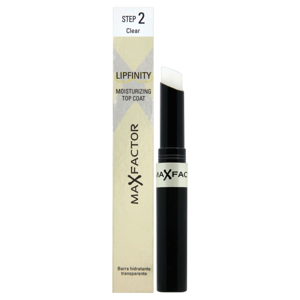 Max Factor Lipfinity Moisturising Top Coat Wilko