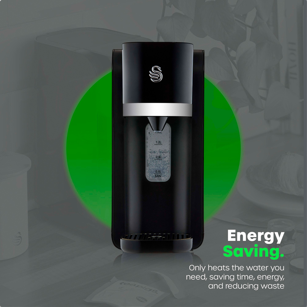 Swan Black Instant Hot Water Dispenser 1.5L Image 7