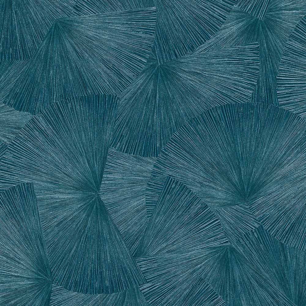 Erismann Striking Designer Japandi Green Vinyl Wallpaper Image 1