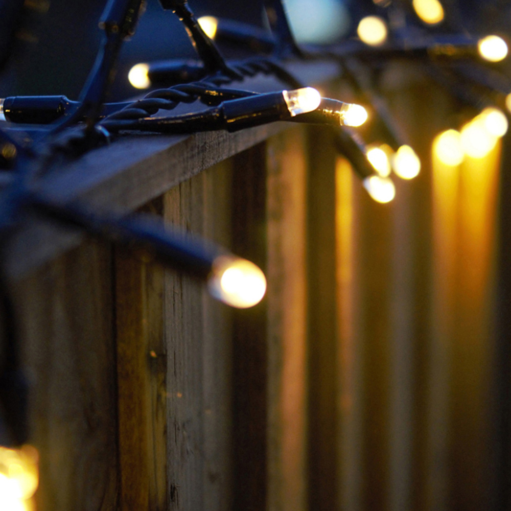 Eagle Connect 500 Warm White LED Black Cluster Light 10m Image 4