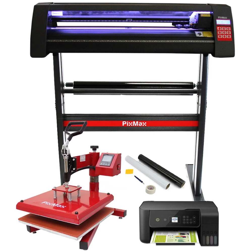Pixmax Heat Press 38cm Vinyl Cutter with LED Printer Image 5