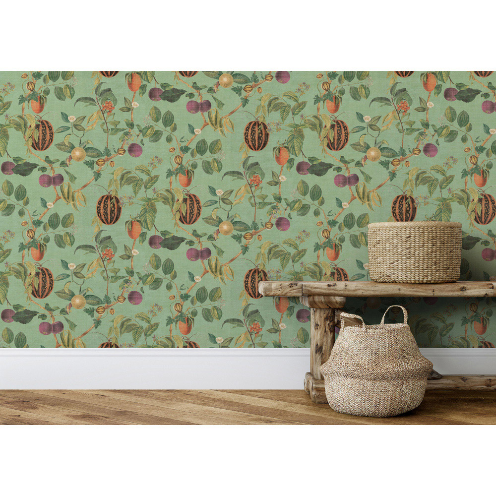 Esselle Home Tropic House Sage Wallpaper Image 5