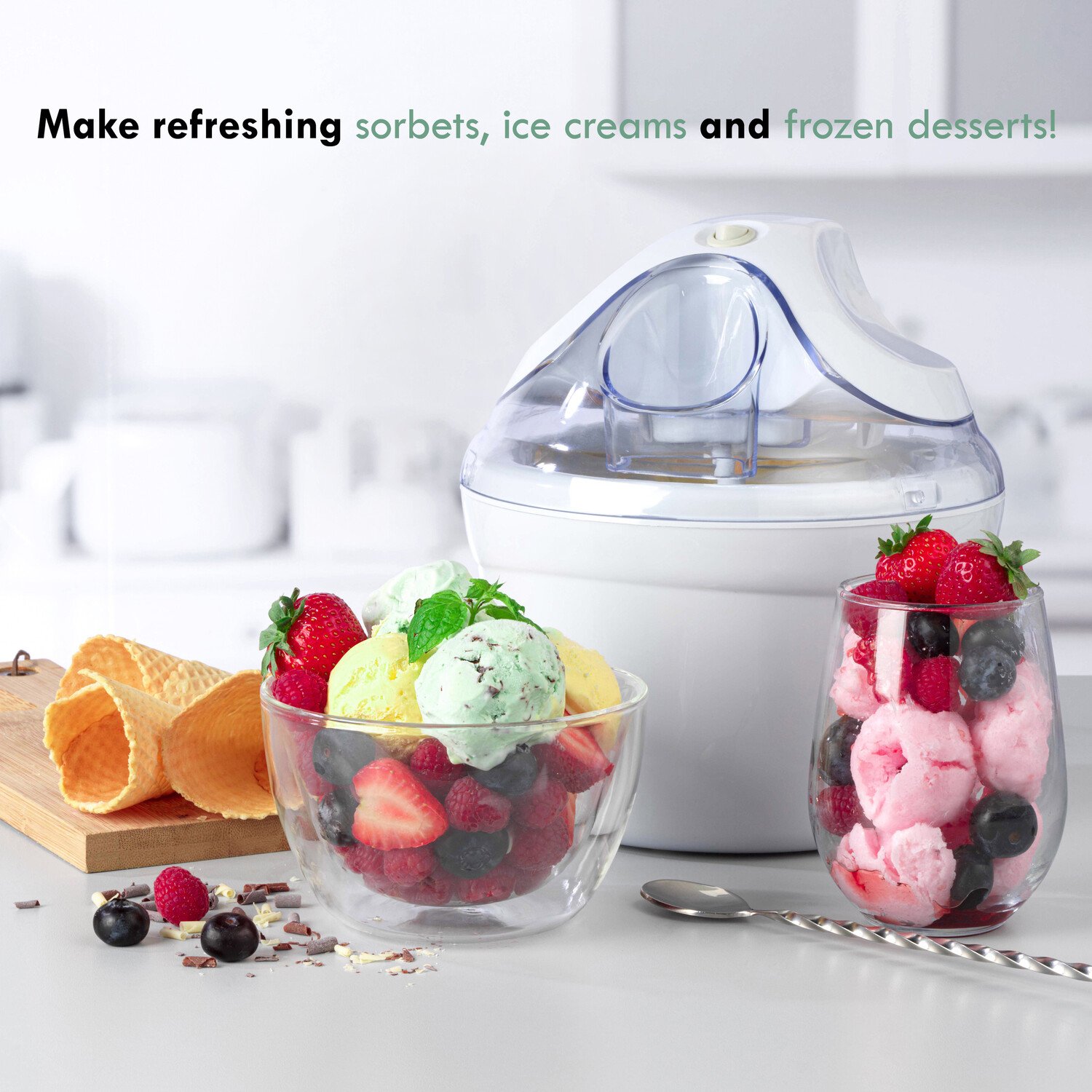 Wilko ice top cream maker